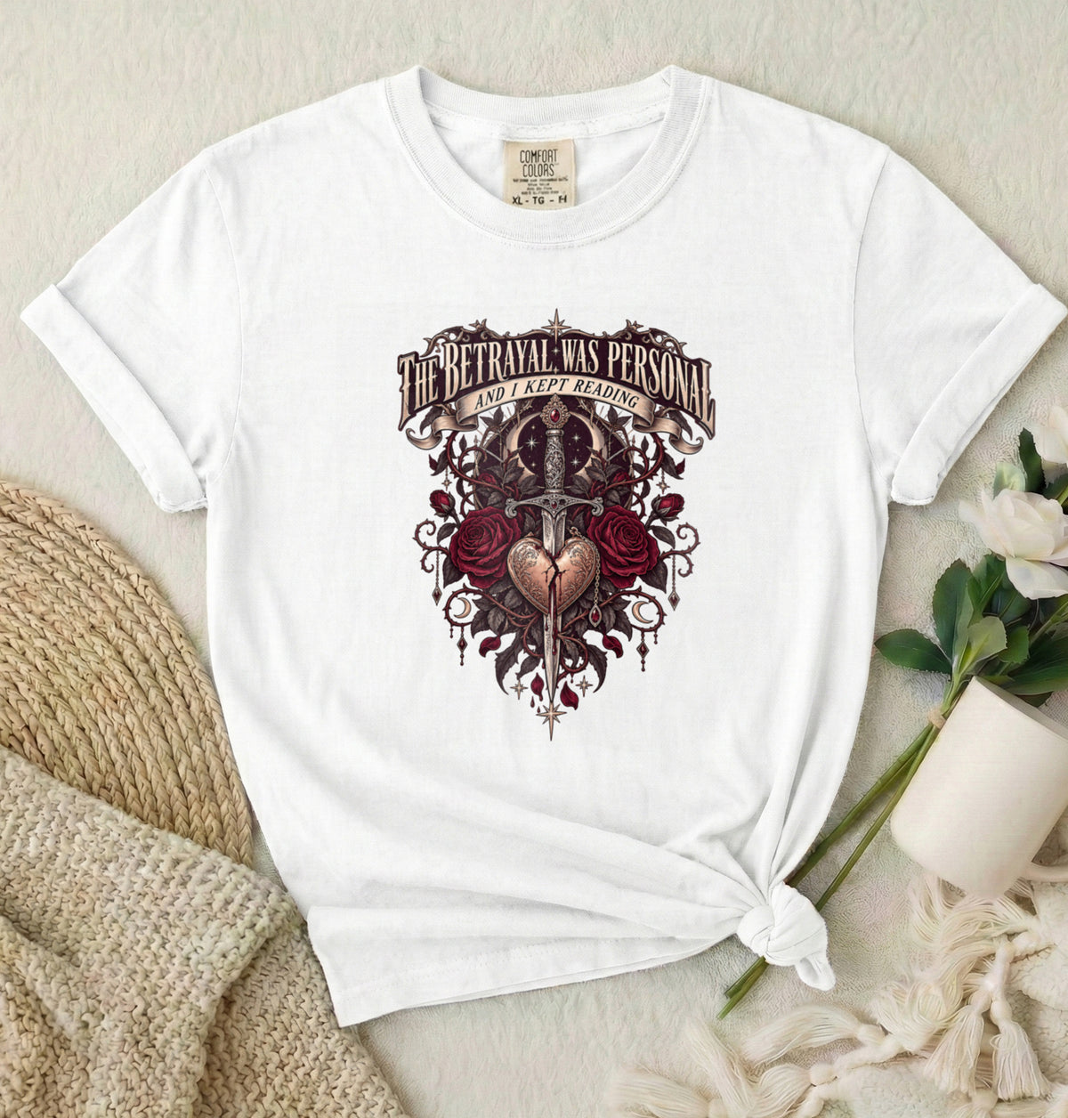 Betrayal Was Personal Dark Gothic Graphic T-Shirt