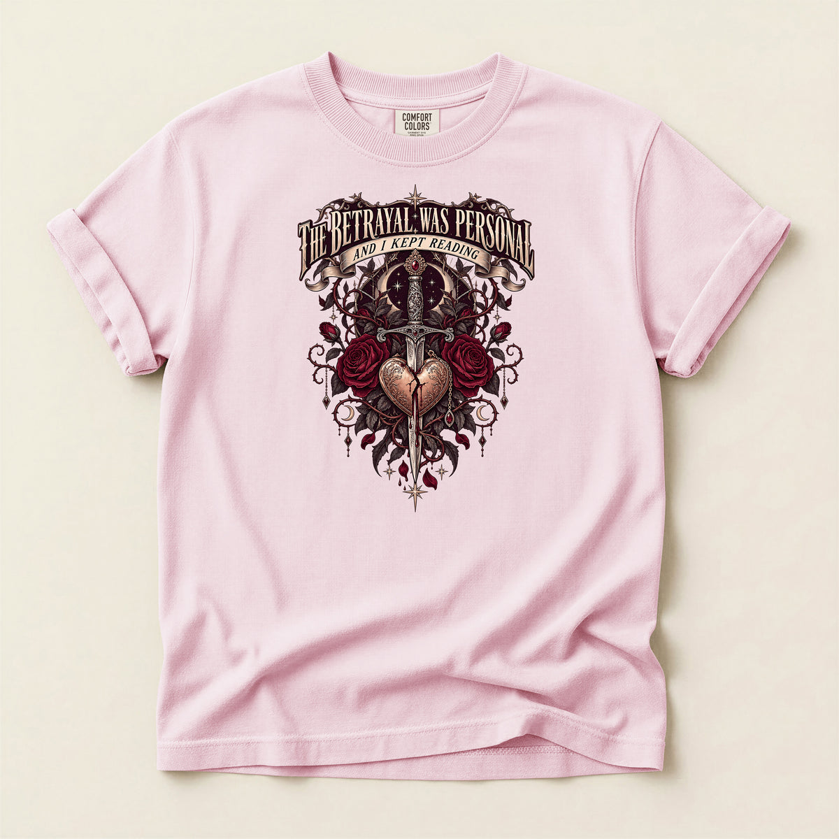 Betrayal Was Personal Dark Gothic Graphic T-Shirt