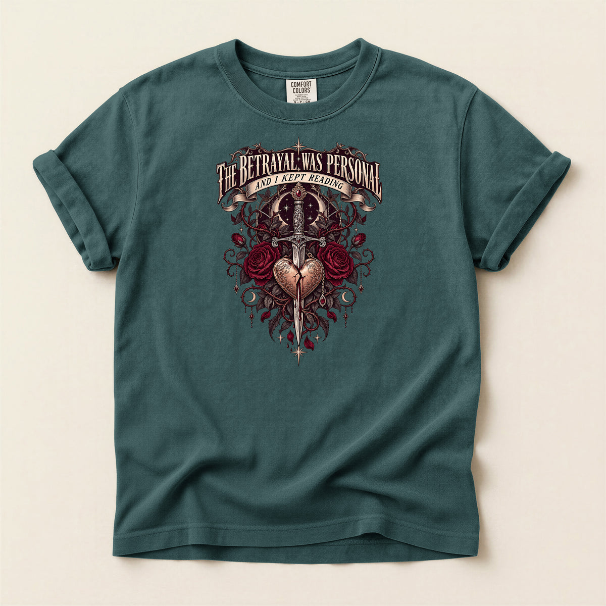 Betrayal Was Personal Dark Gothic Graphic T-Shirt