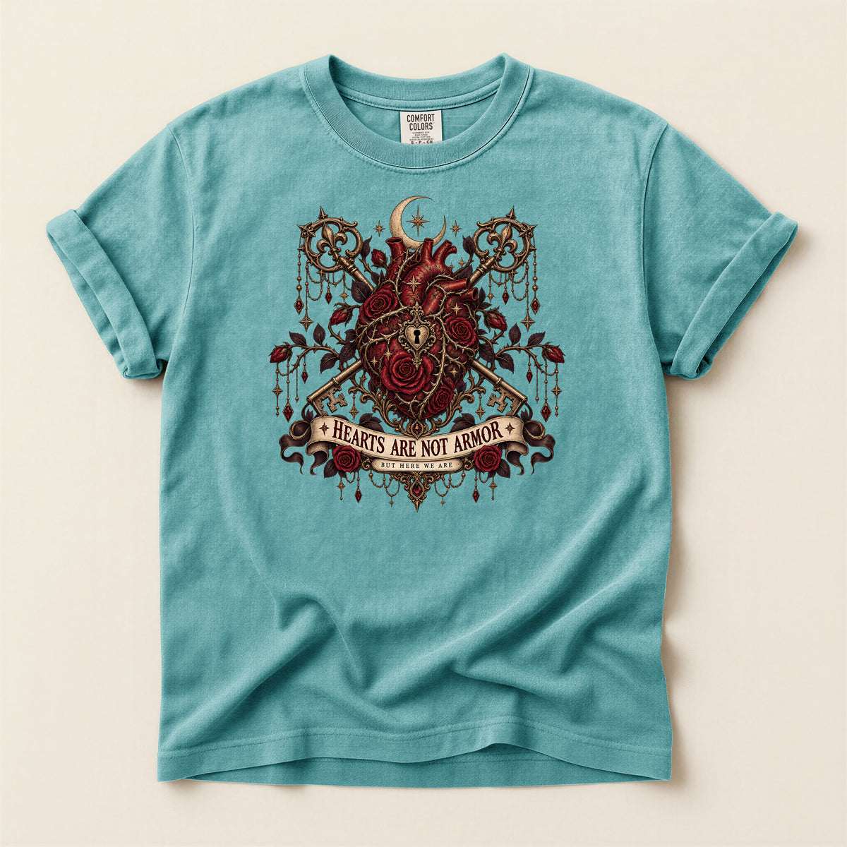 Hearts Are Not Armor Gothic T-Shirt