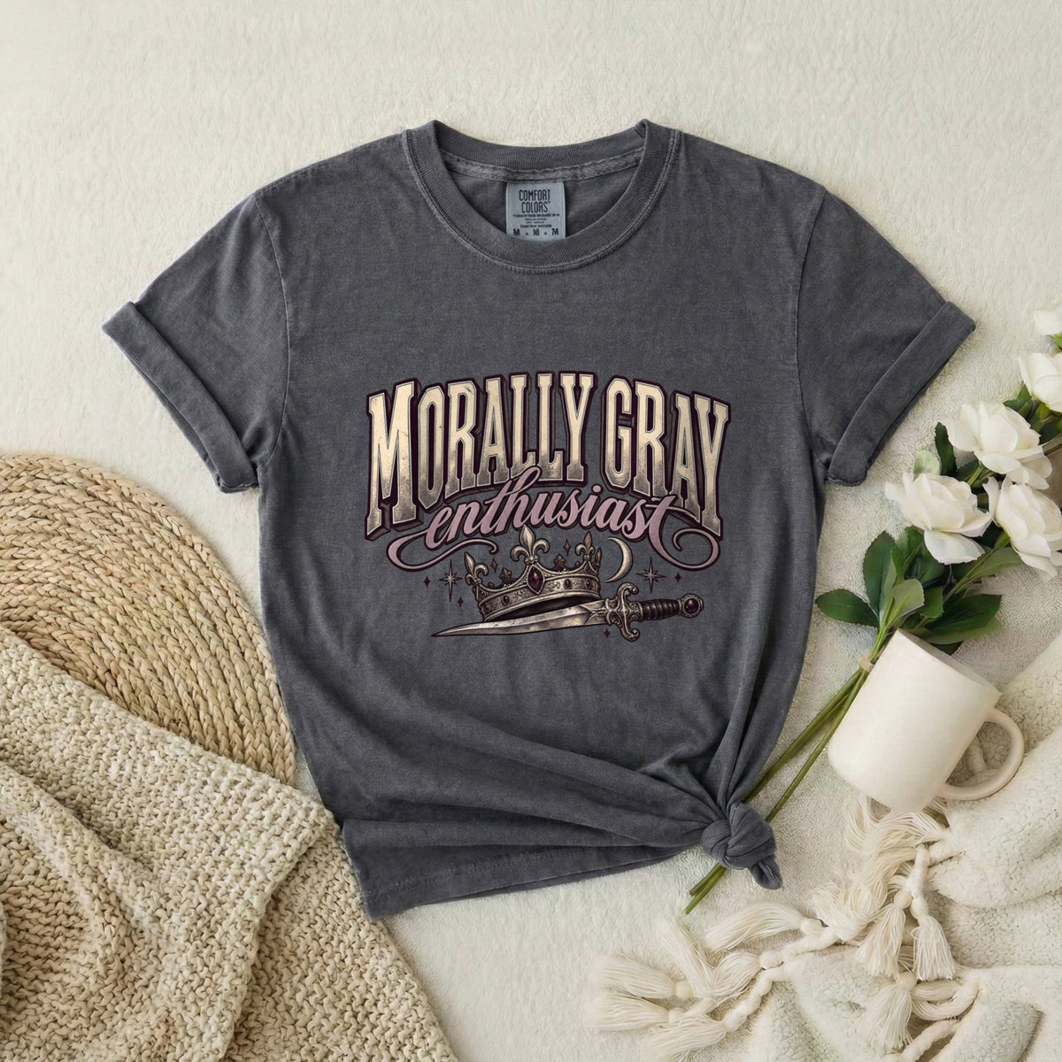 Morally Gray Enthusiast Graphic T-Shirt