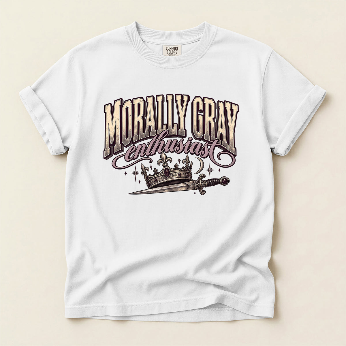 Morally Gray Enthusiast Graphic T-Shirt