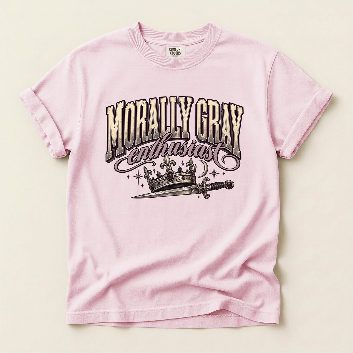 Morally Gray Enthusiast Graphic T-Shirt