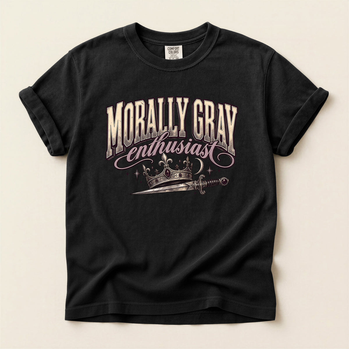 Morally Gray Enthusiast Graphic T-Shirt