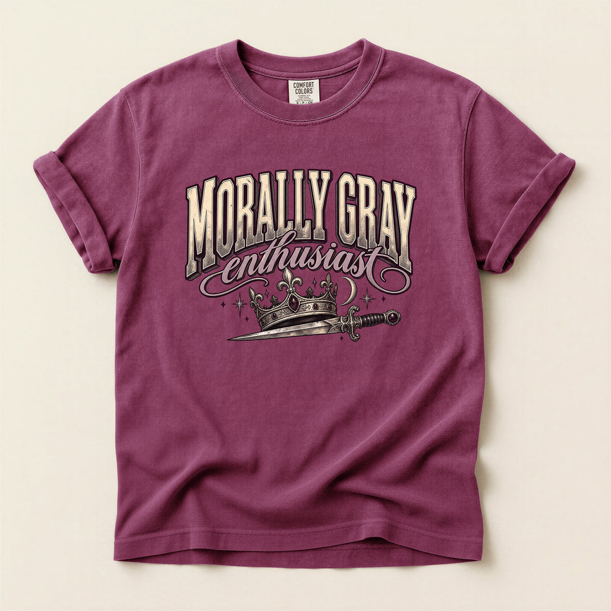 Morally Gray Enthusiast Graphic T-Shirt