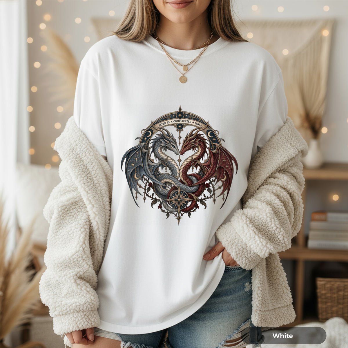 Dark Fantasy Dragon T-Shirt