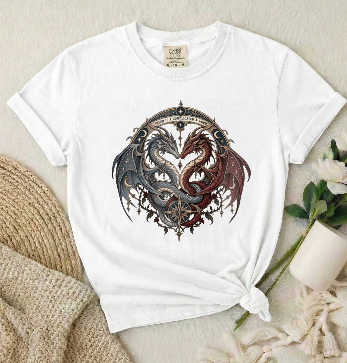 Dark Fantasy Dragon T-Shirt