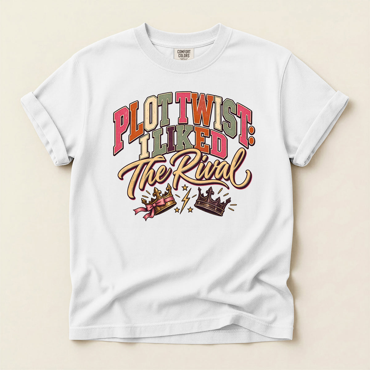 Plot Twist I Like Red The Rebel Graphic T-Shirt