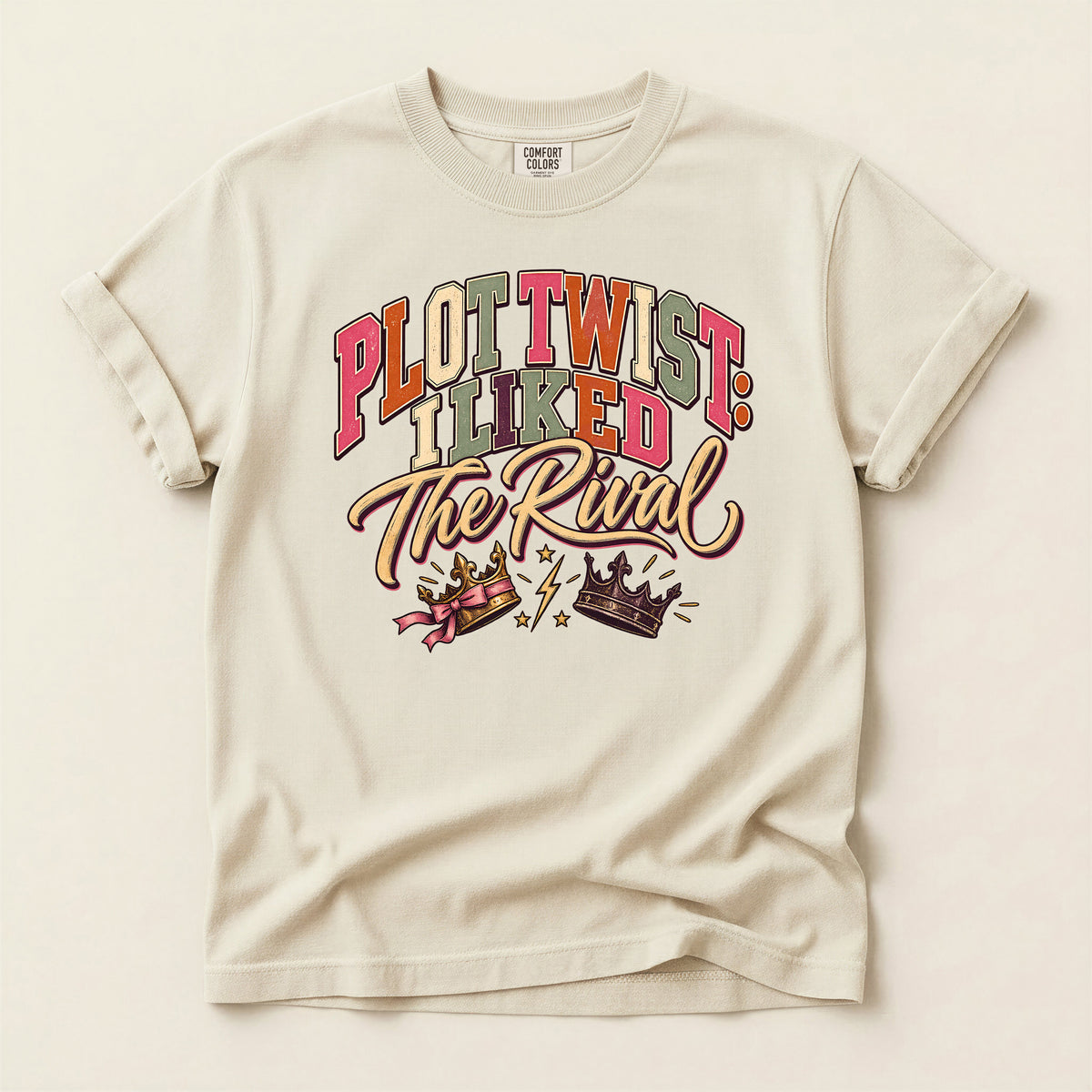 Plot Twist I Like Red The Rebel Graphic T-Shirt