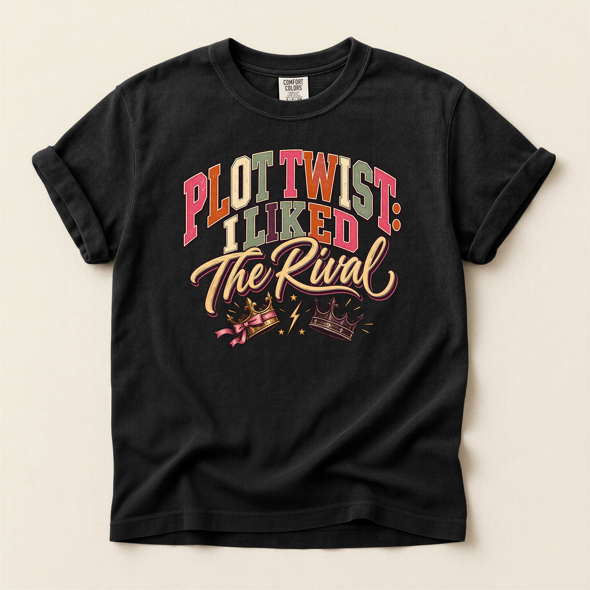 Plot Twist I Like Red The Rebel Graphic T-Shirt