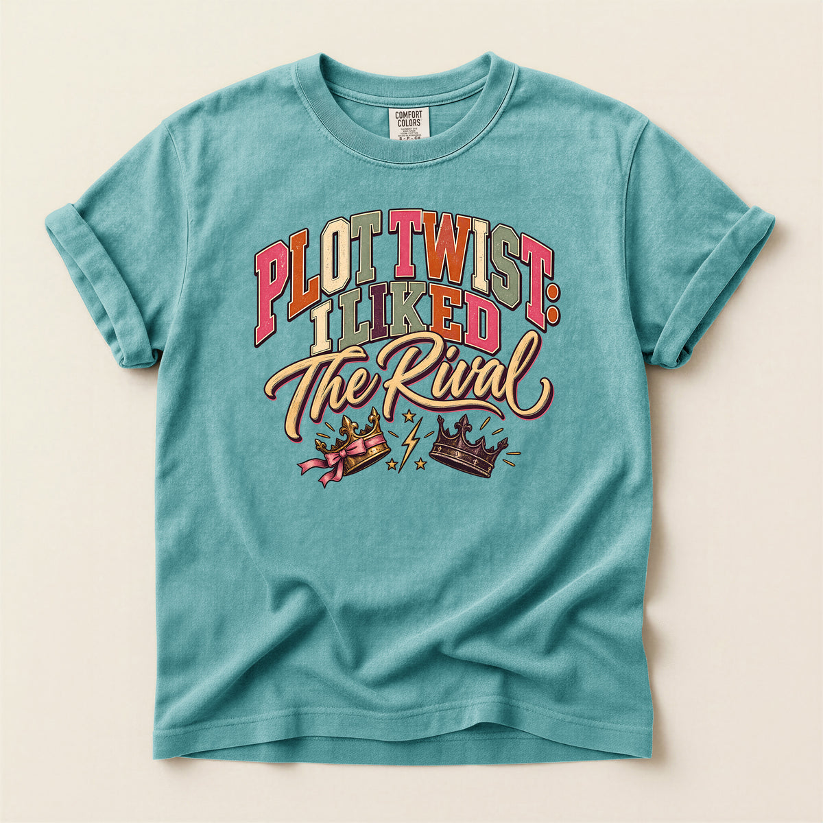 Plot Twist I Like Red The Rebel Graphic T-Shirt