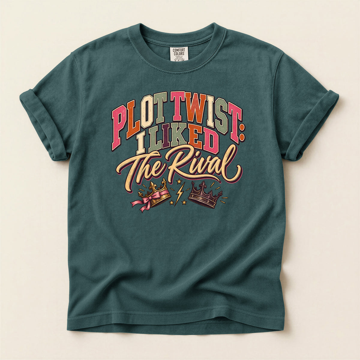 Plot Twist I Like Red The Rebel Graphic T-Shirt