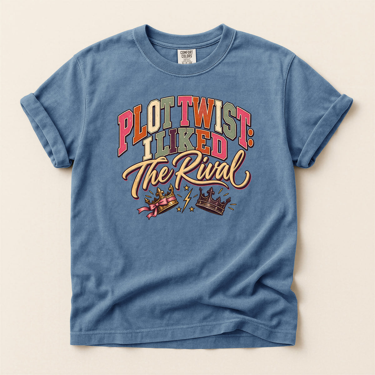 Plot Twist I Like Red The Rebel Graphic T-Shirt