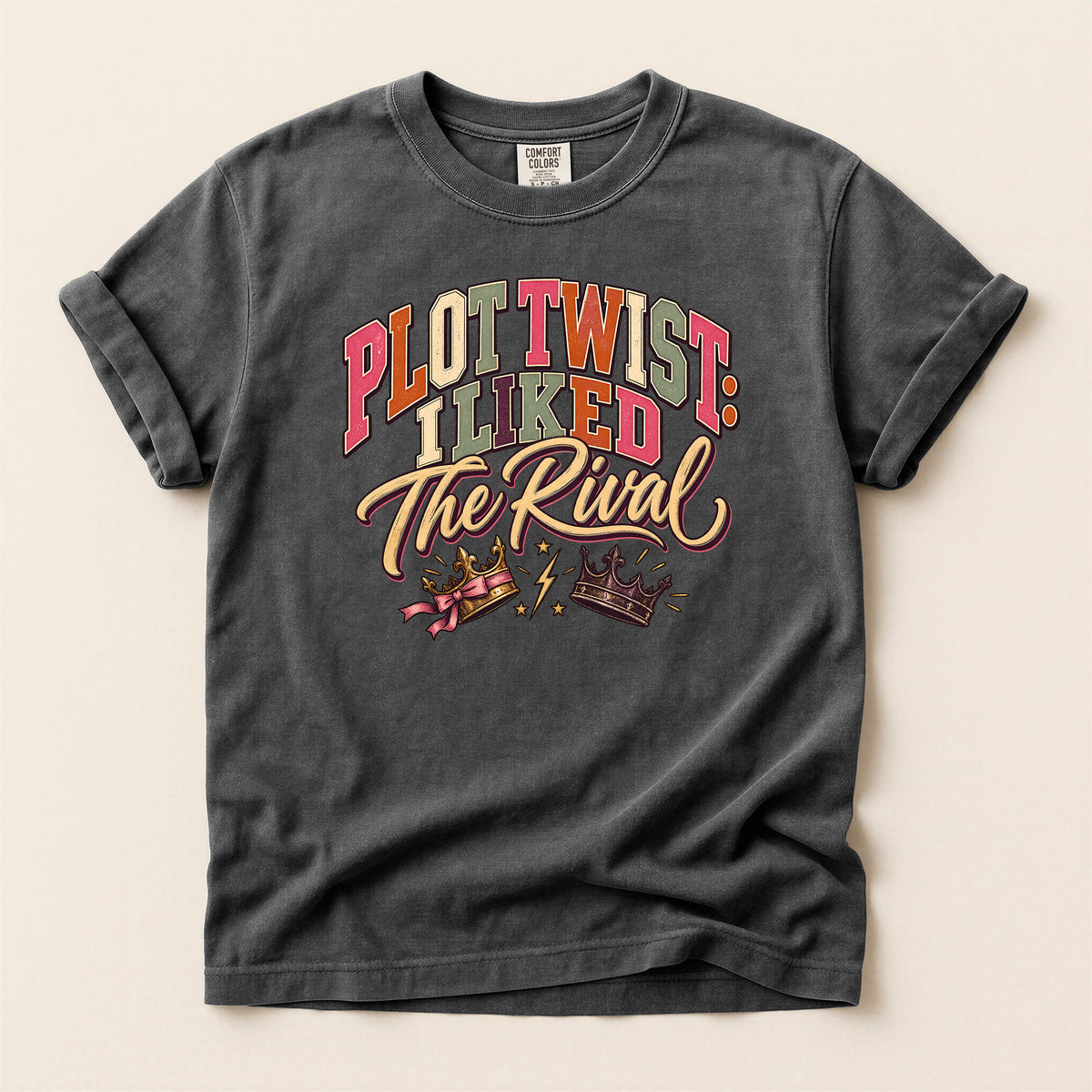 Plot Twist I Like Red The Rebel Graphic T-Shirt