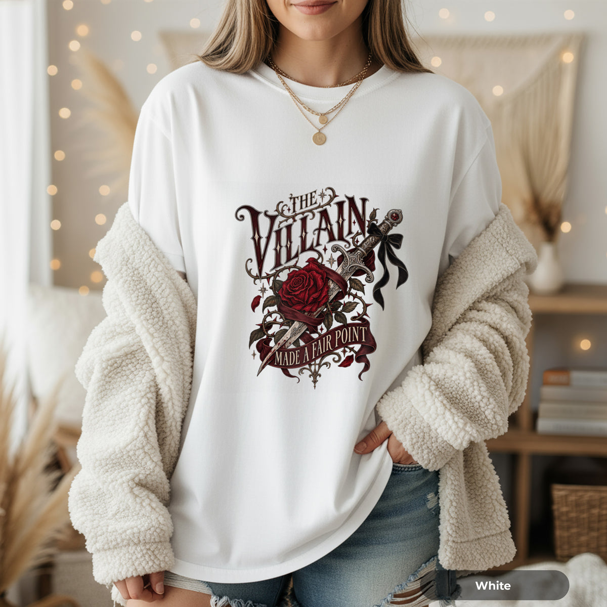 The Villain Made a Fair Point Graphic T-Shirt