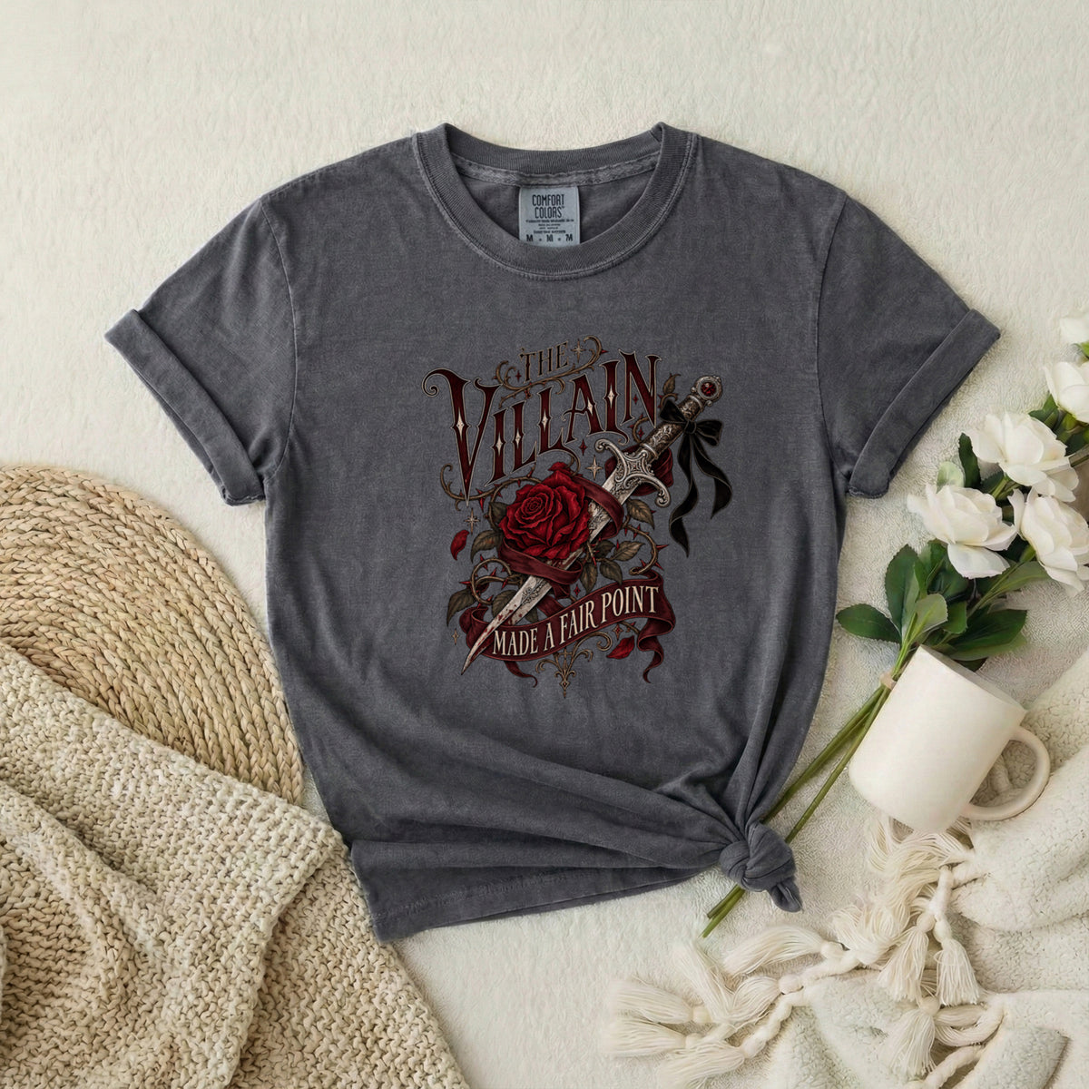 The Villain Made a Fair Point Graphic T-Shirt