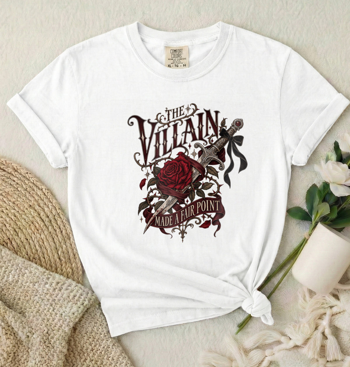 The Villain Made a Fair Point Graphic T-Shirt