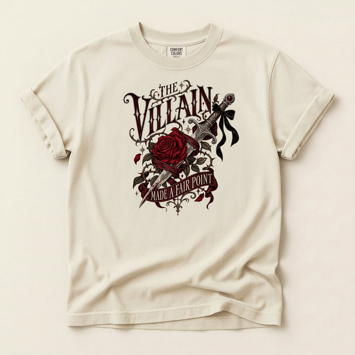 The Villain Made a Fair Point Graphic T-Shirt