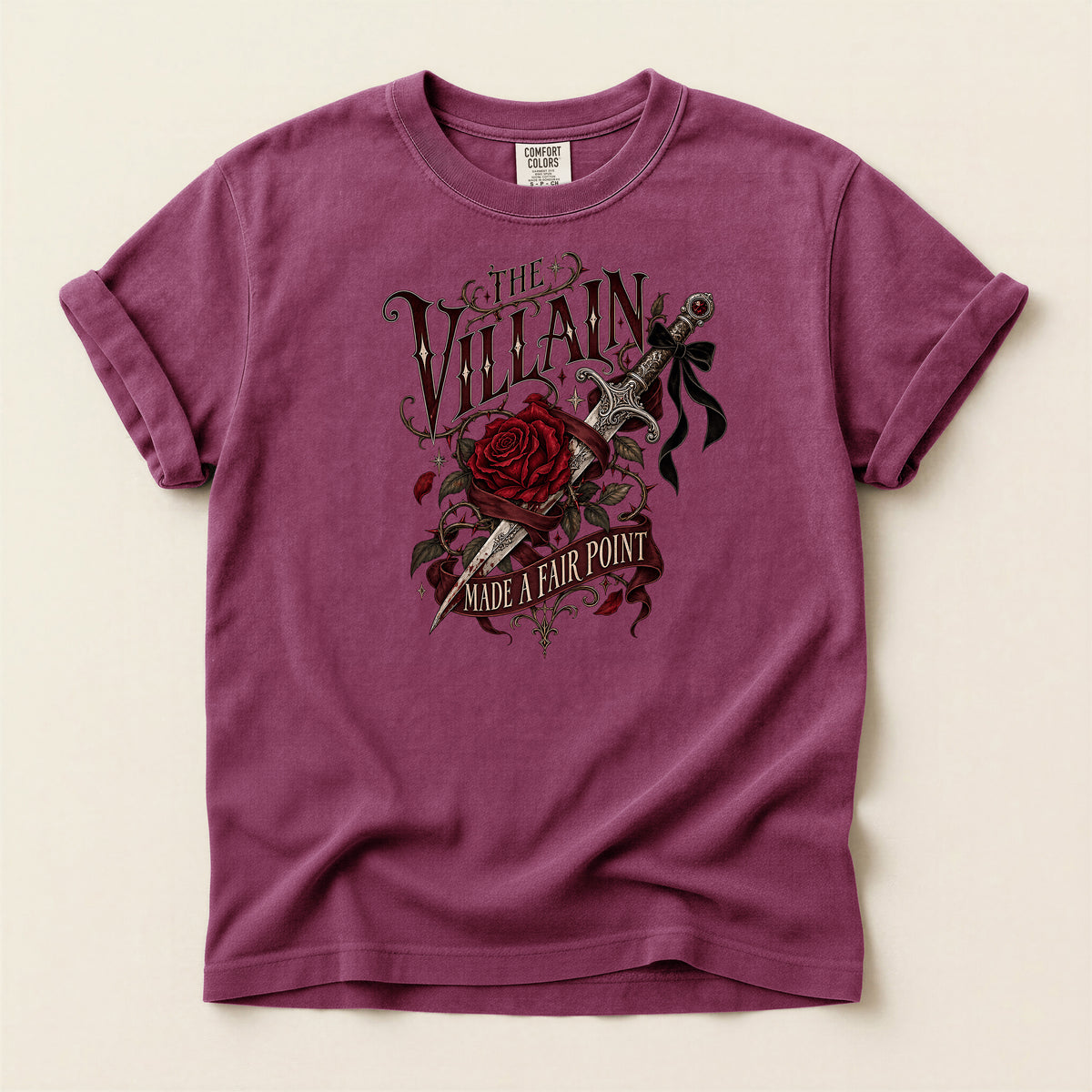 The Villain Made a Fair Point Graphic T-Shirt