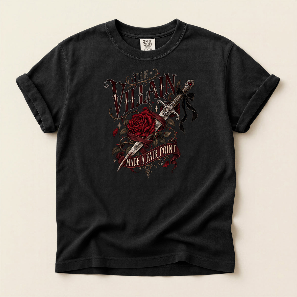 The Villain Made a Fair Point Graphic T-Shirt