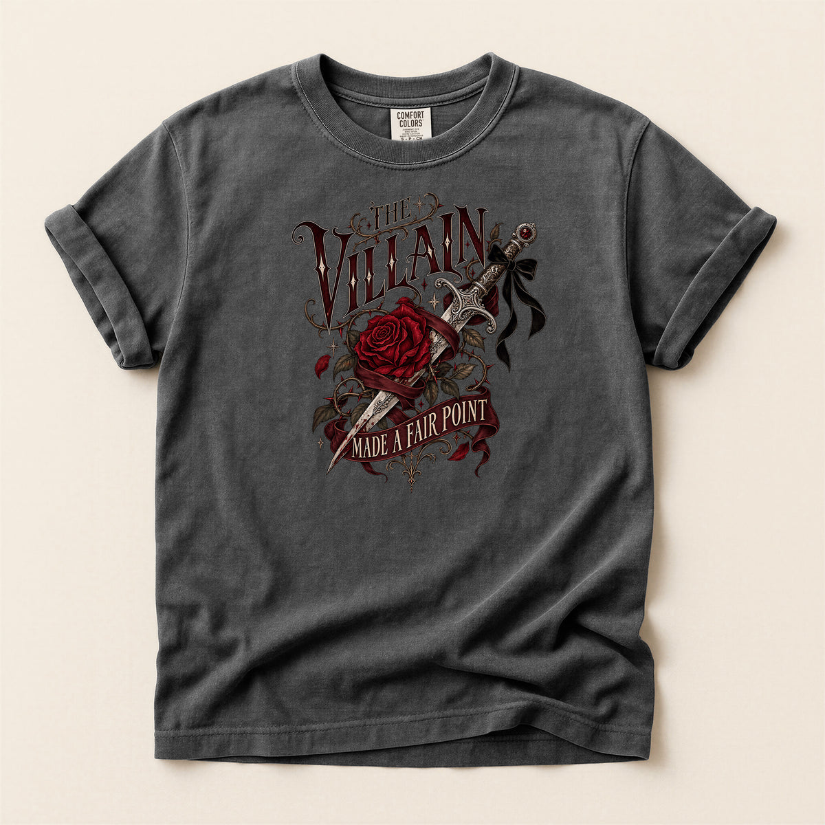 The Villain Made a Fair Point Graphic T-Shirt