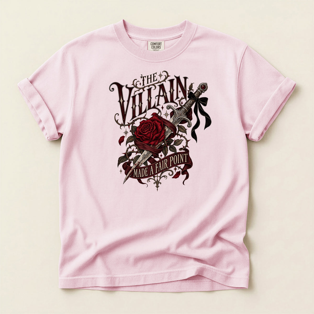The Villain Made a Fair Point Graphic T-Shirt