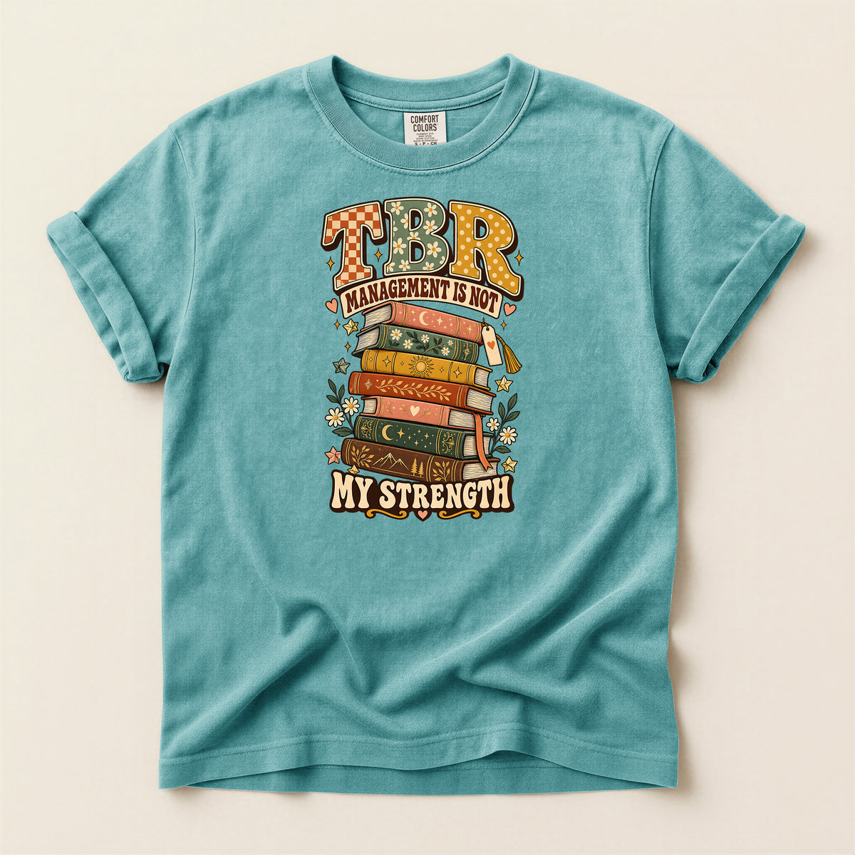 TBR Management Is Not My Strength Book Lover T-Shirt