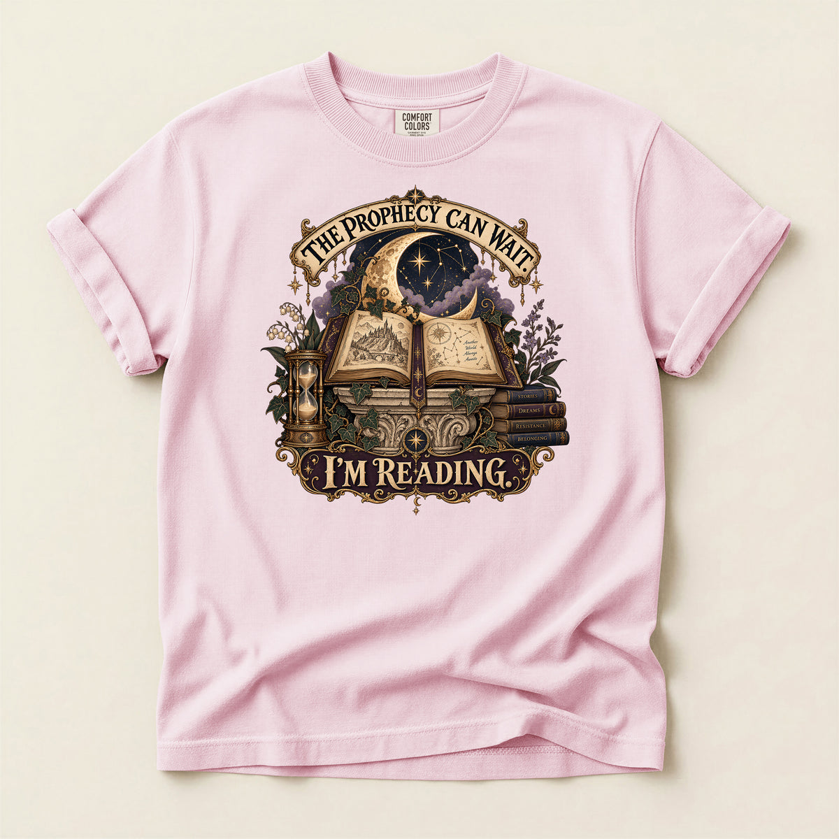 The Prophecy Can Wait I’m Reading Book Lover T-Shirt