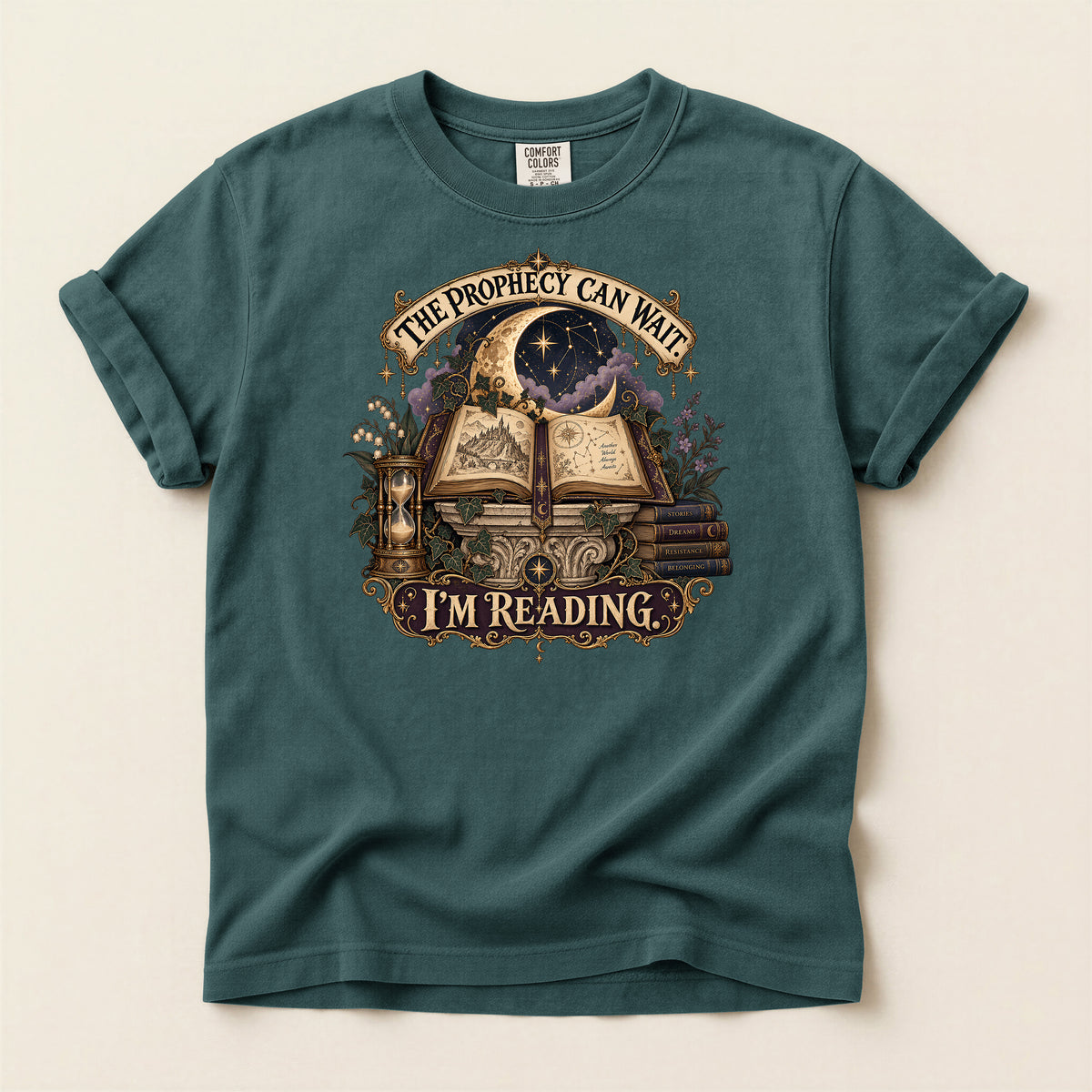 The Prophecy Can Wait I’m Reading Book Lover T-Shirt