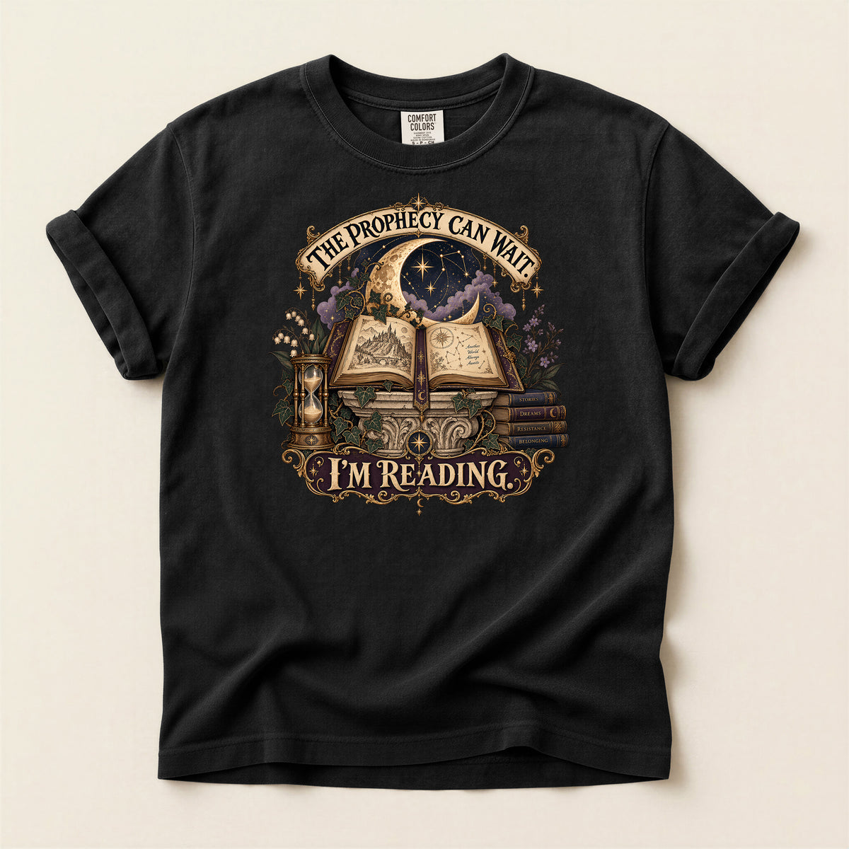 The Prophecy Can Wait I’m Reading Book Lover T-Shirt