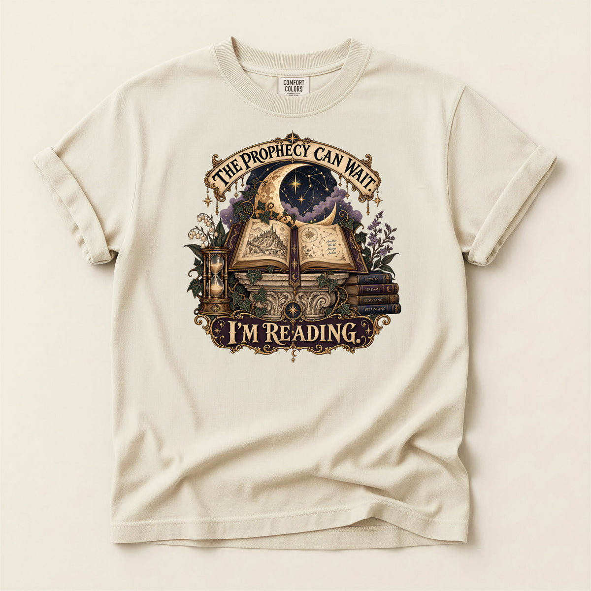 The Prophecy Can Wait I’m Reading Book Lover T-Shirt