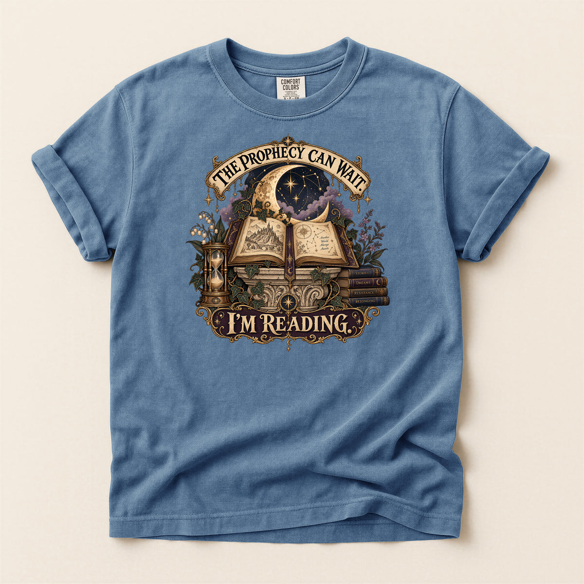 The Prophecy Can Wait I’m Reading Book Lover T-Shirt