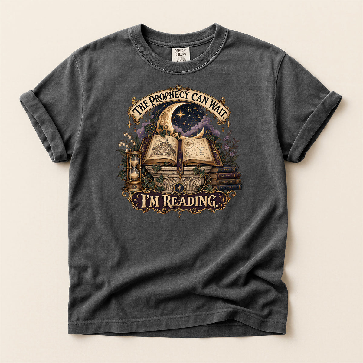 The Prophecy Can Wait I’m Reading Book Lover T-Shirt