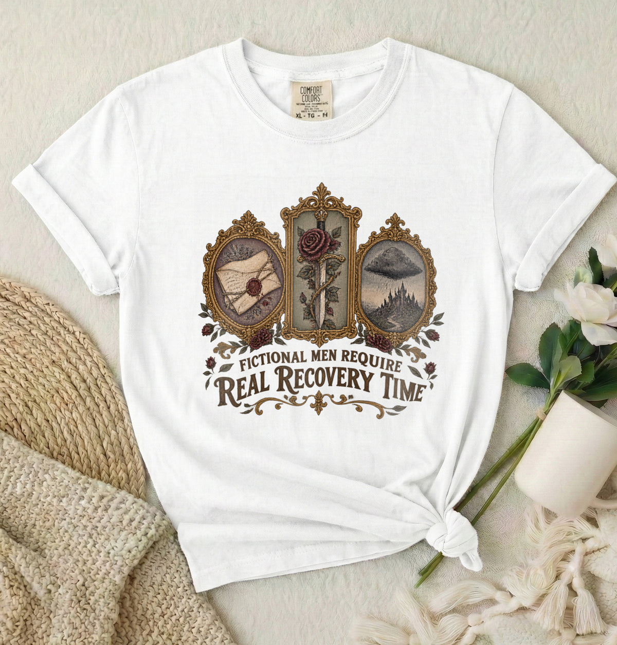 Real Recovery Time Inspirational Men's T-Shirt