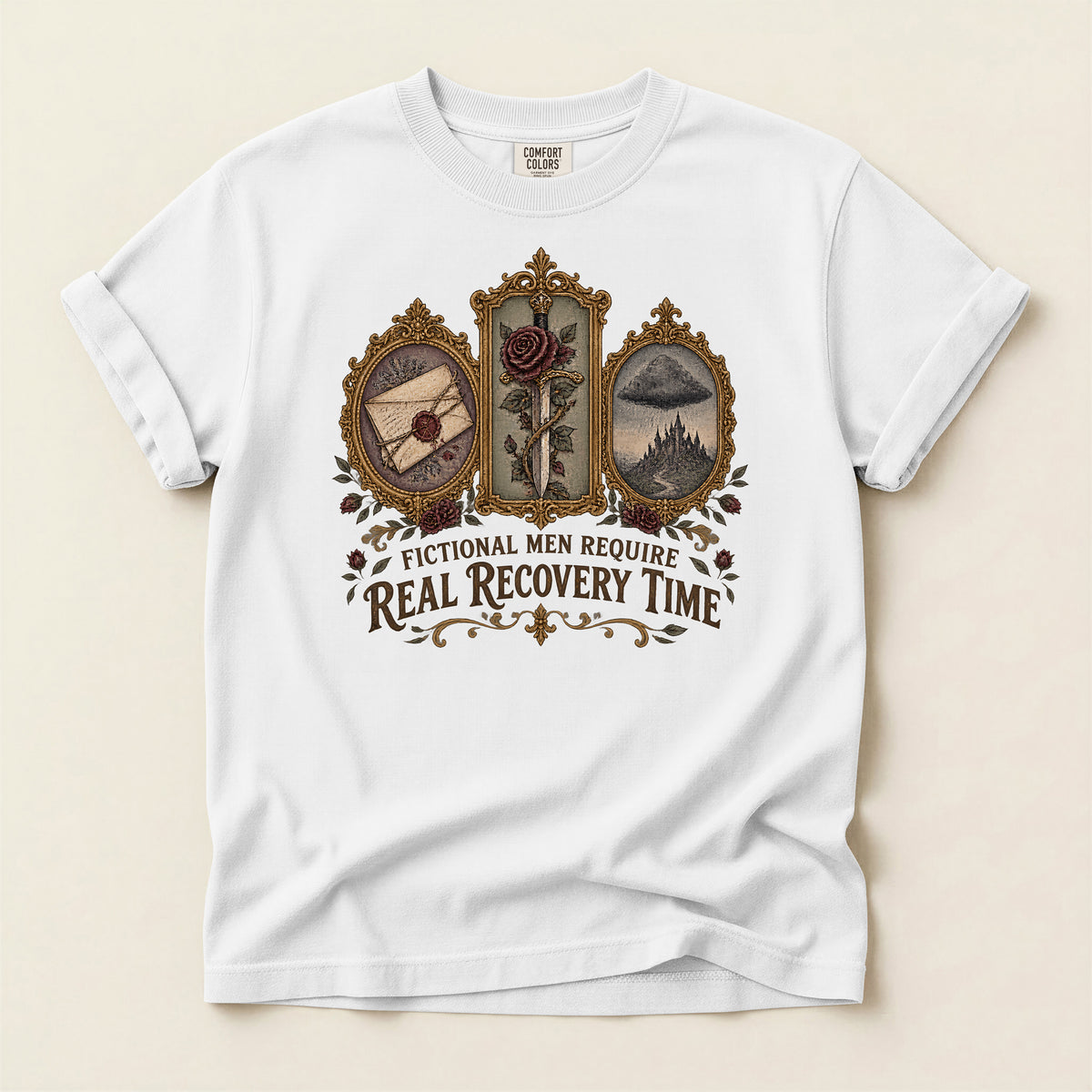 Real Recovery Time Inspirational Men's T-Shirt