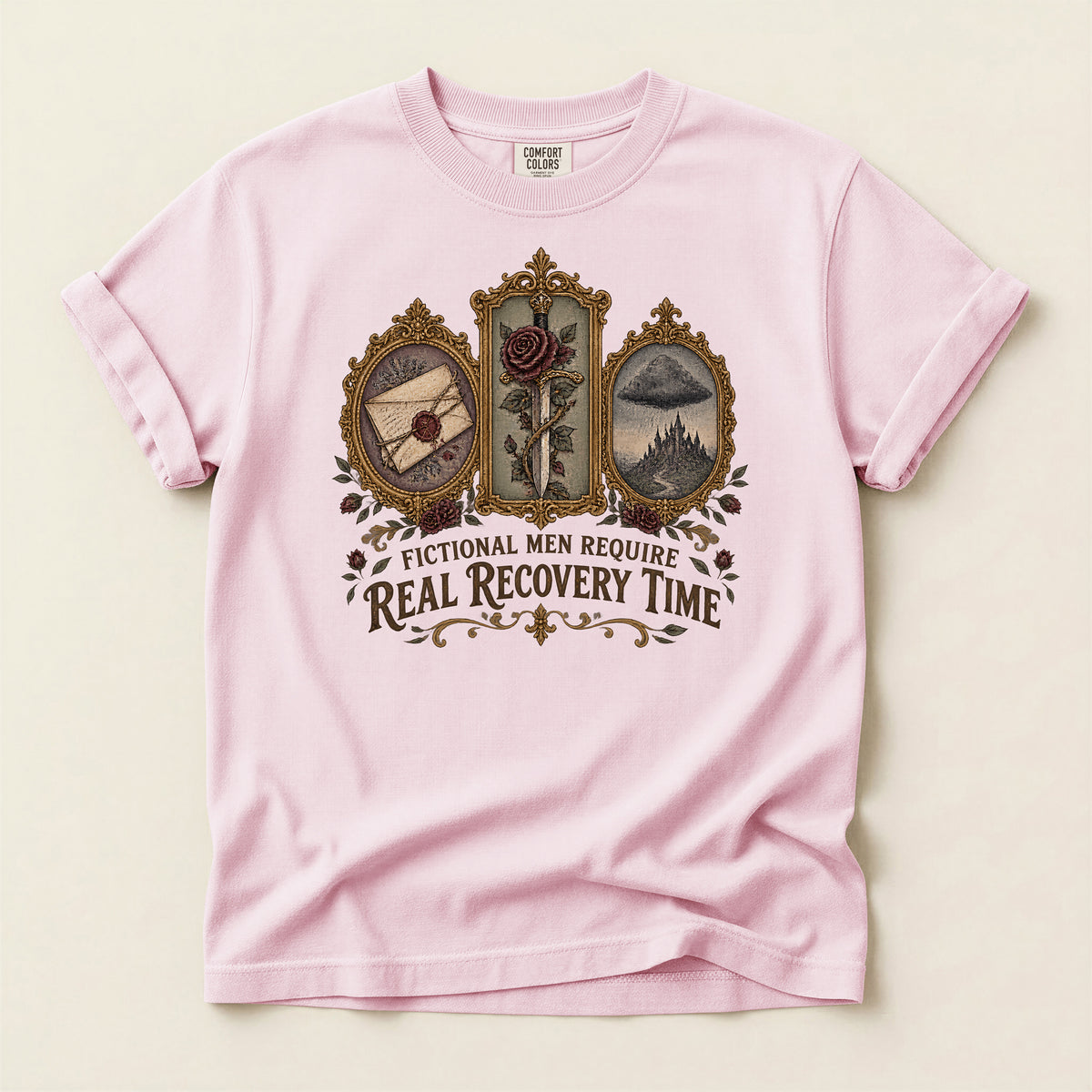 Real Recovery Time Inspirational Men's T-Shirt