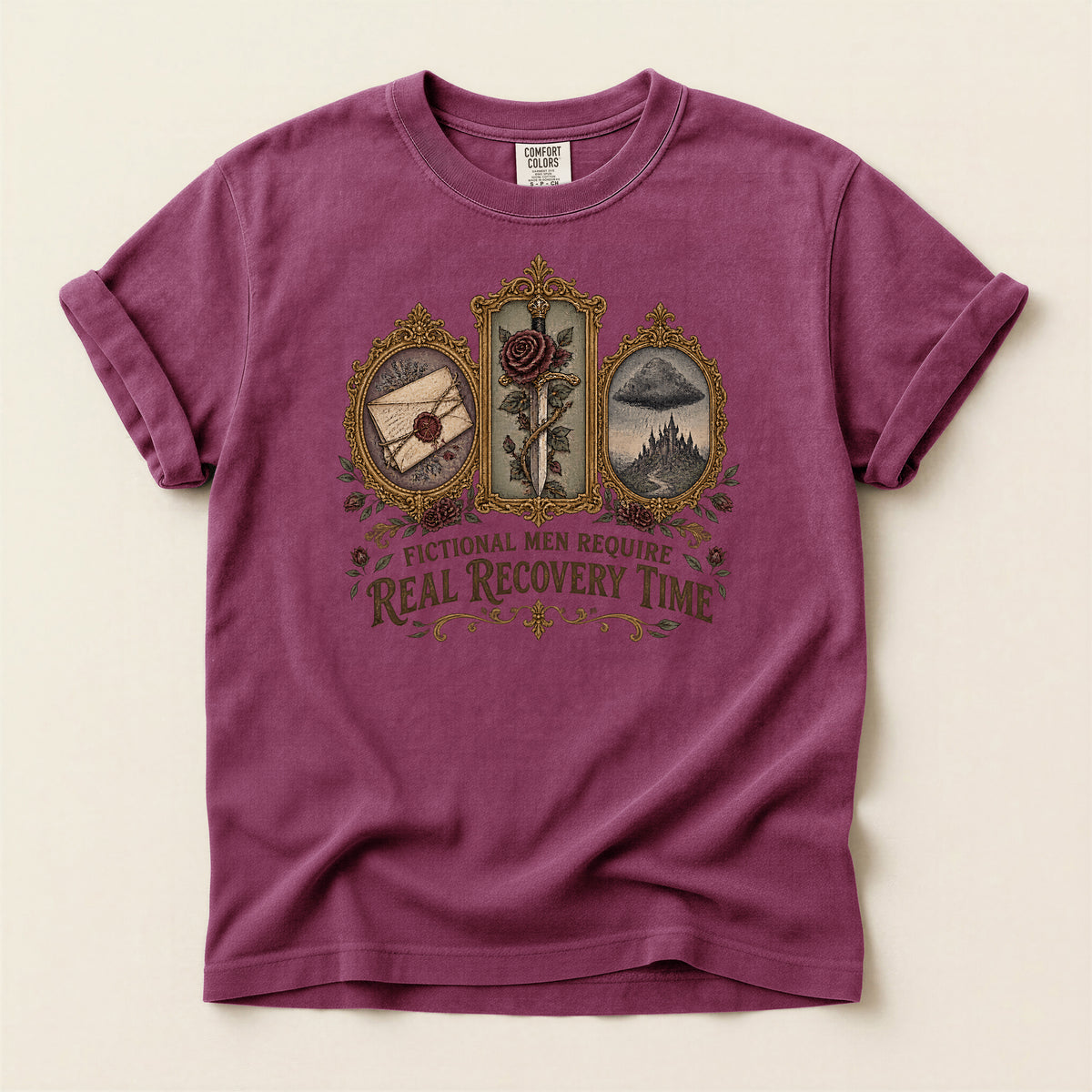 Real Recovery Time Inspirational Men's T-Shirt