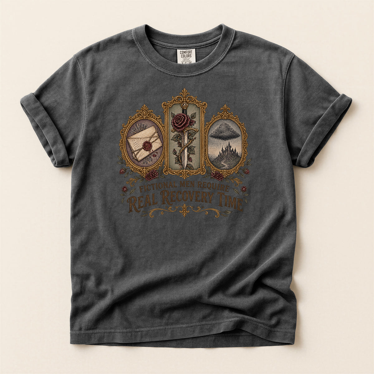 Real Recovery Time Inspirational Men's T-Shirt
