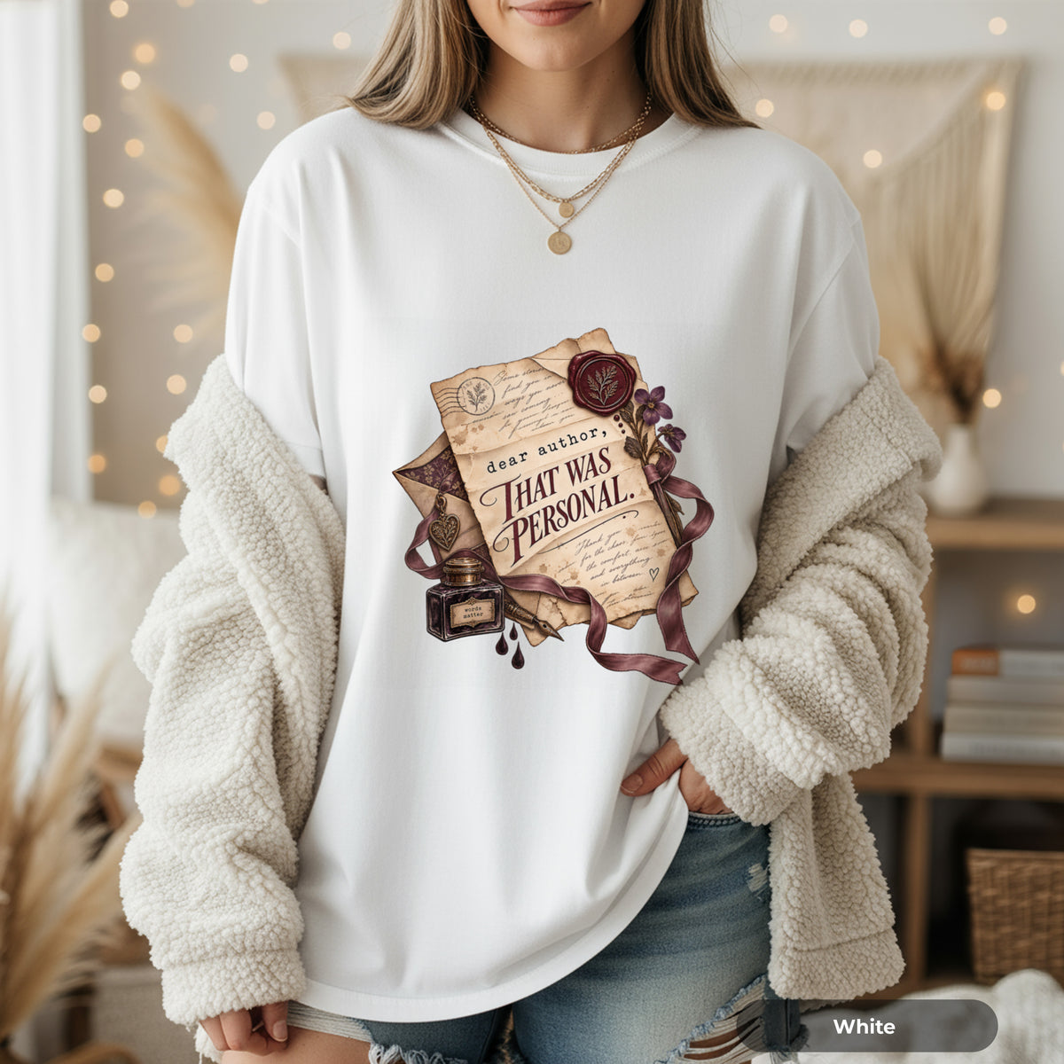 “That Was Personal” Literary Quote T-Shirt