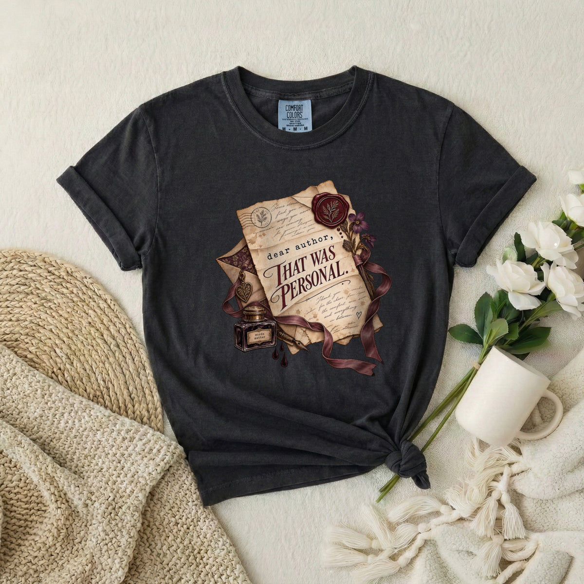 “That Was Personal” Literary Quote T-Shirt