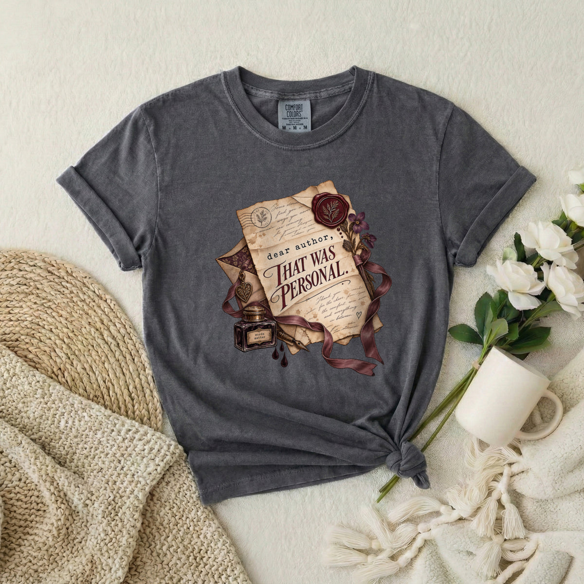 “That Was Personal” Literary Quote T-Shirt