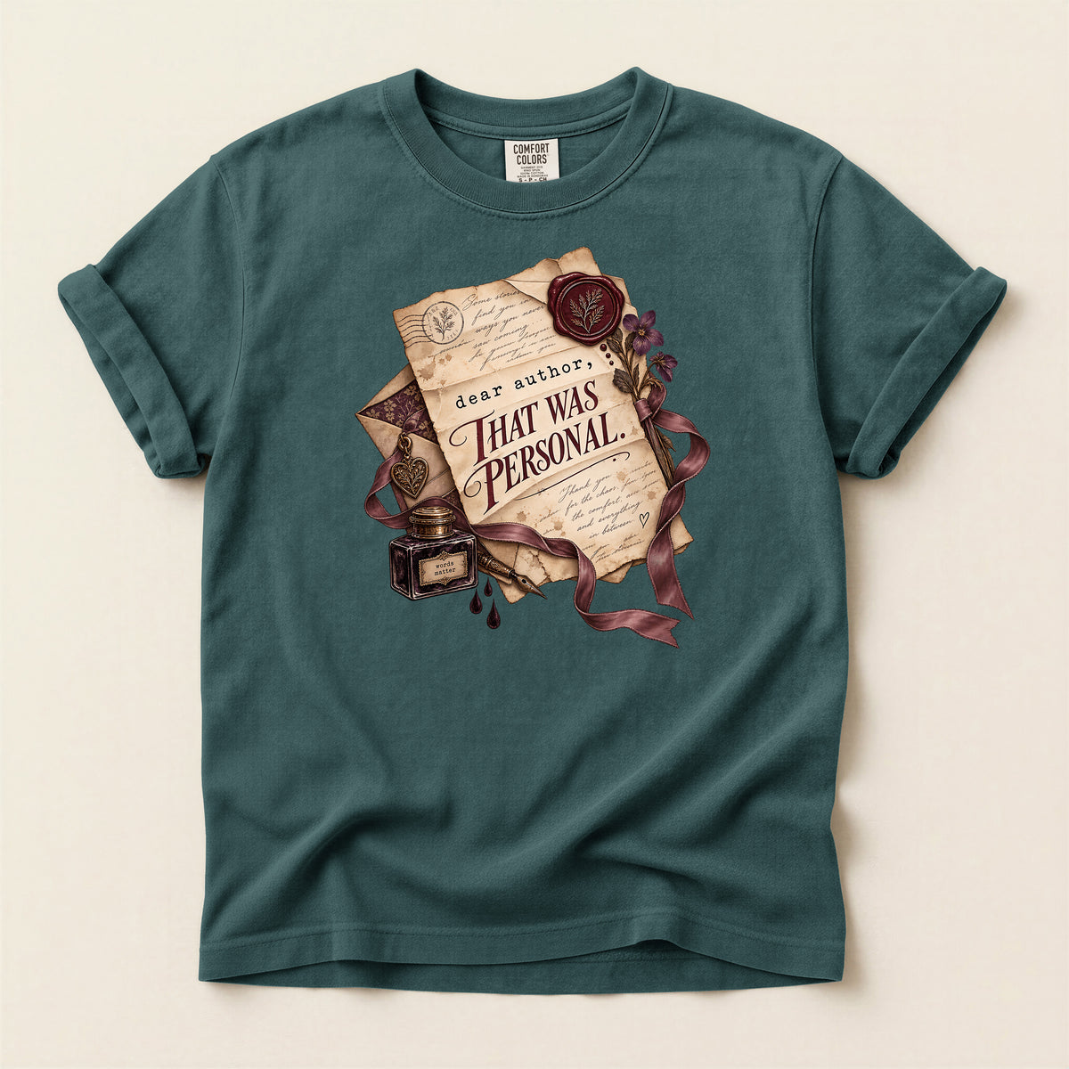 “That Was Personal” Literary Quote T-Shirt