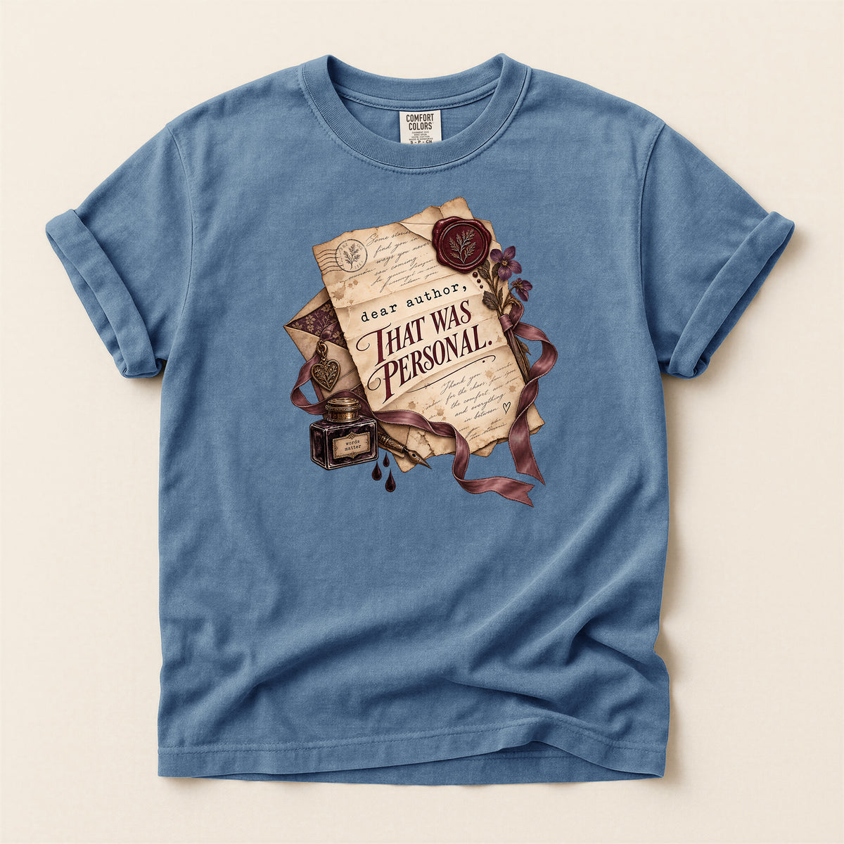 “That Was Personal” Literary Quote T-Shirt
