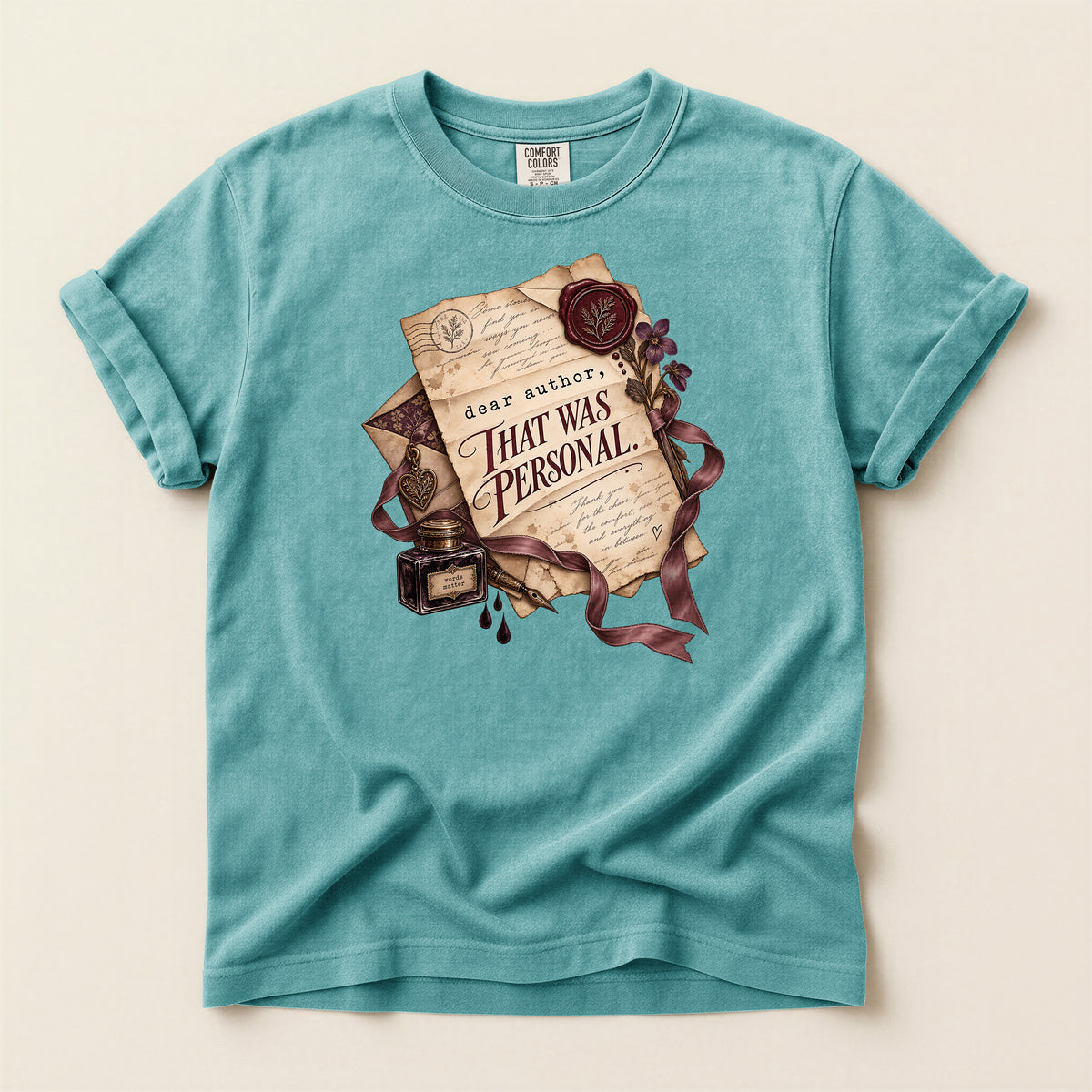 “That Was Personal” Literary Quote T-Shirt