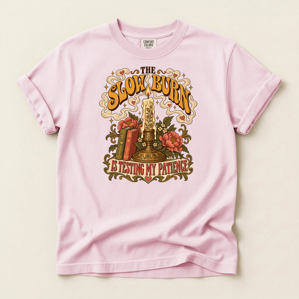 Slow Mornings, Blessed Patience Graphic T-Shirt