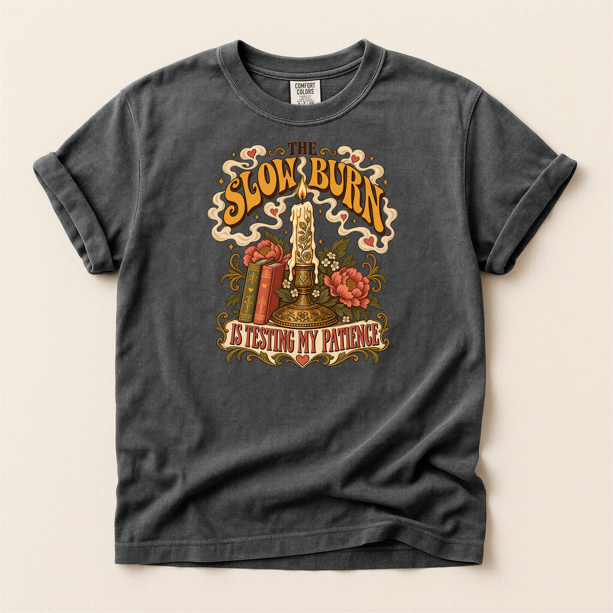 Slow Mornings, Blessed Patience Graphic T-Shirt