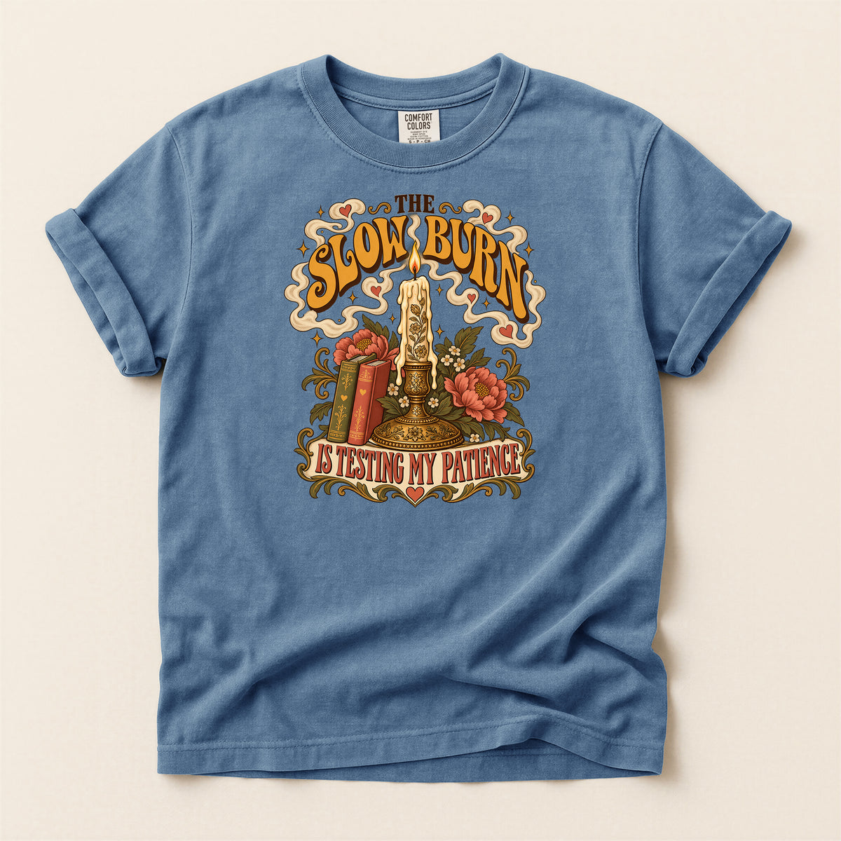 Slow Mornings, Blessed Patience Graphic T-Shirt