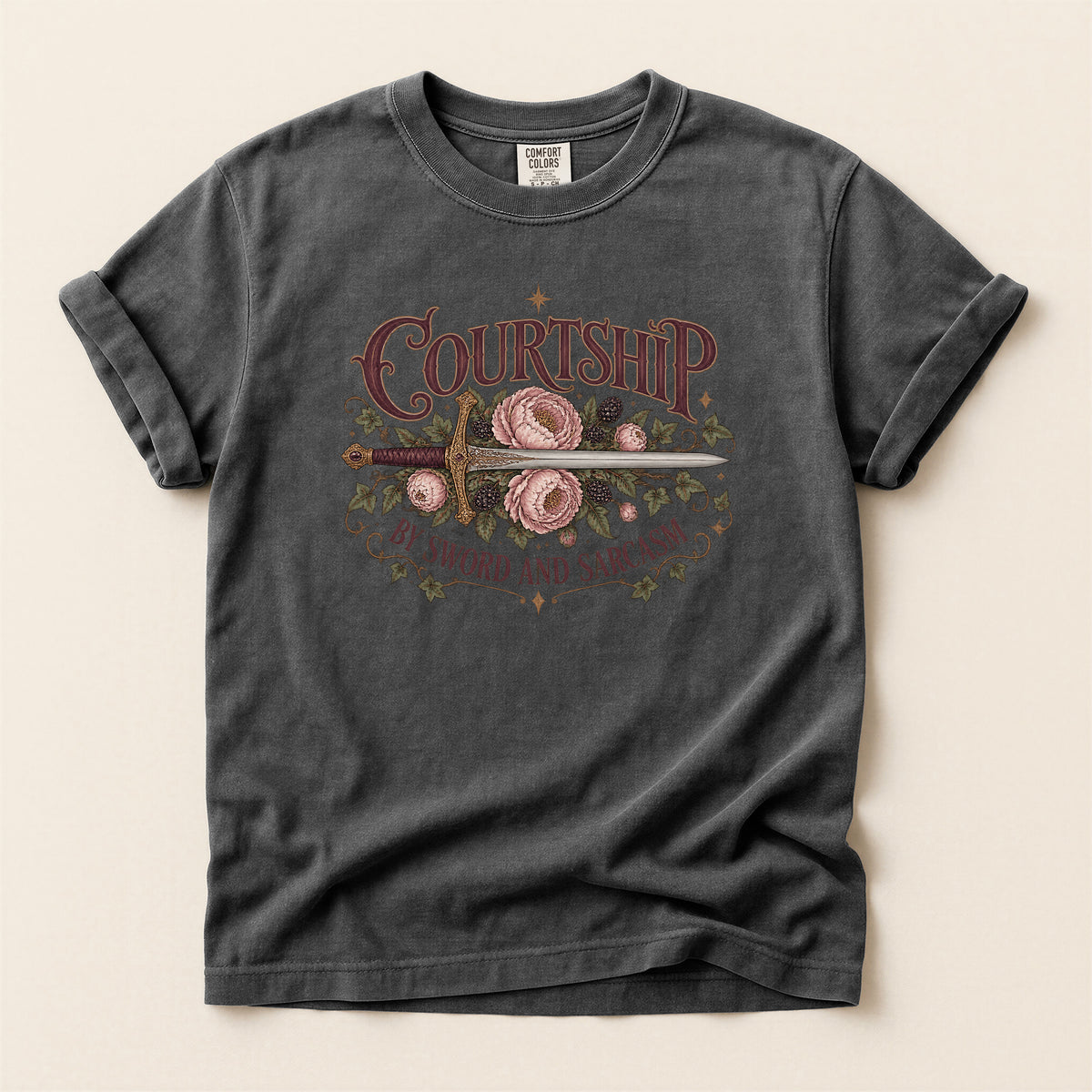 Courtship by Sword and Sarcasm Graphic T-Shirt