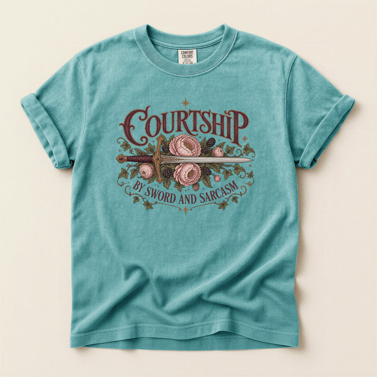 Courtship by Sword and Sarcasm Graphic T-Shirt