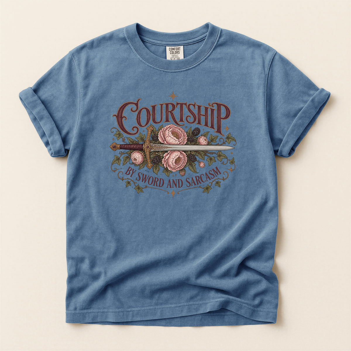Courtship by Sword and Sarcasm Graphic T-Shirt